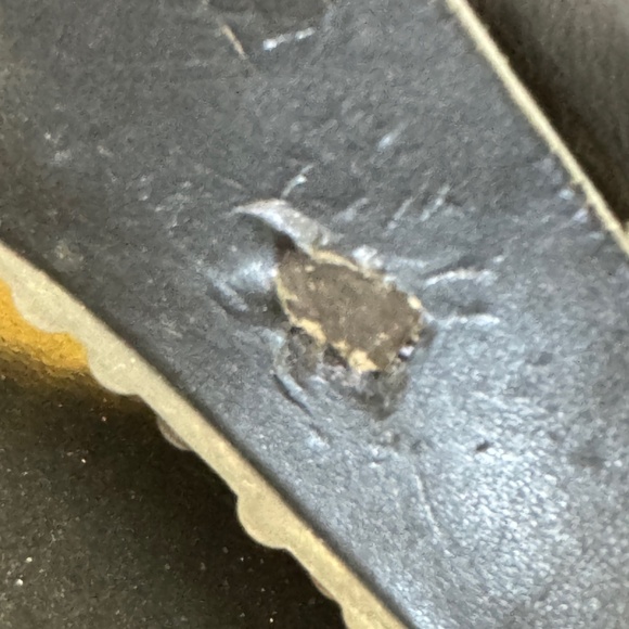 Harley Davidson Sandals Size 7 Black Strappy Wedge Heels Biker Goth Leather - Picture 10 of 12